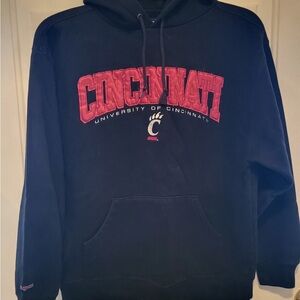 Cincinnati University Black Hoodie Men’s Large